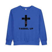 Tassel Cross Toddler Sweatshirt