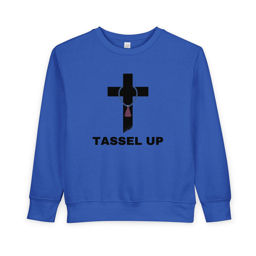 Tassel Cross Toddler Sweatshirt