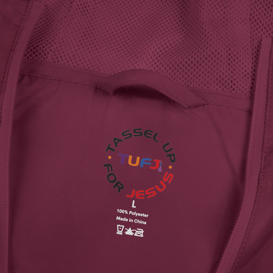 Numbers 15 : 37-41 Bible Verse Unisex Full-Zip Windbreaker Jacket