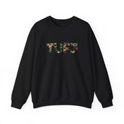 TUFJ Camo Leopard And Pearls Unisex Sweatshirt
