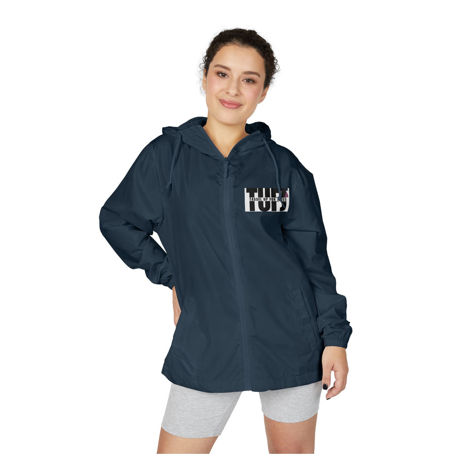 TUFJ Unisex Full-Zip Windbreaker Jacket