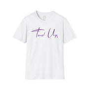 Tassel Up Purple Cursive Unisex Softstyle T-Shirt