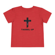 Tassel Cross Toddler Short Sleeve Tee