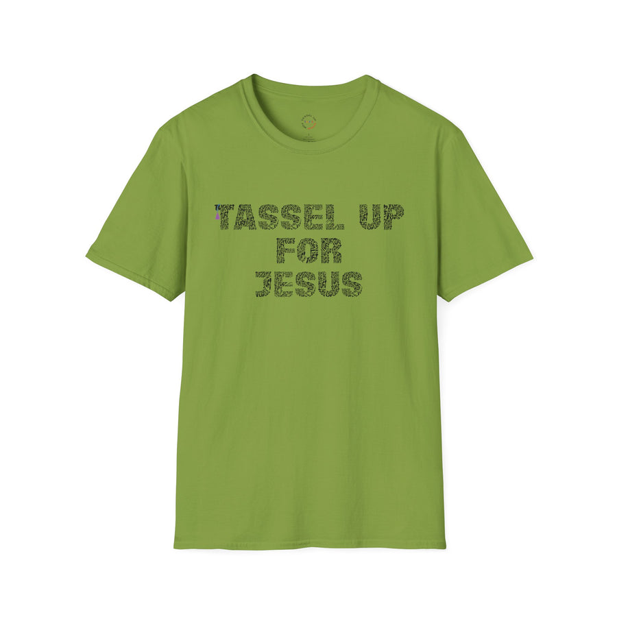Tassel Up For Jesus Repeat Unisex Softstyle T-Shirt