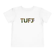 TUFJ Camo Leopard And Pearls Toddler Short Sleeve Tee