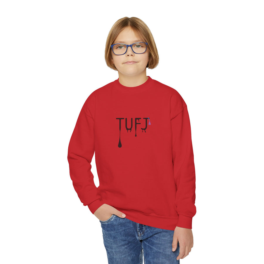 TUFJ Drip Youth Crewneck Sweatshirt