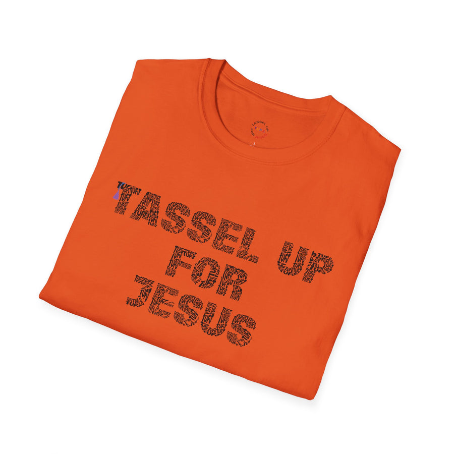 Tassel Up For Jesus Repeat Unisex Softstyle T-Shirt
