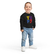 TUFJ Multicolor Repeat Toddler Sweatshirt