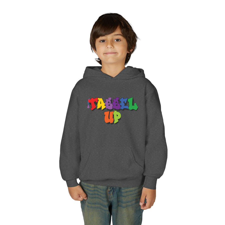 Tassel up Graffiti Youth Heavy Blend Hoodie