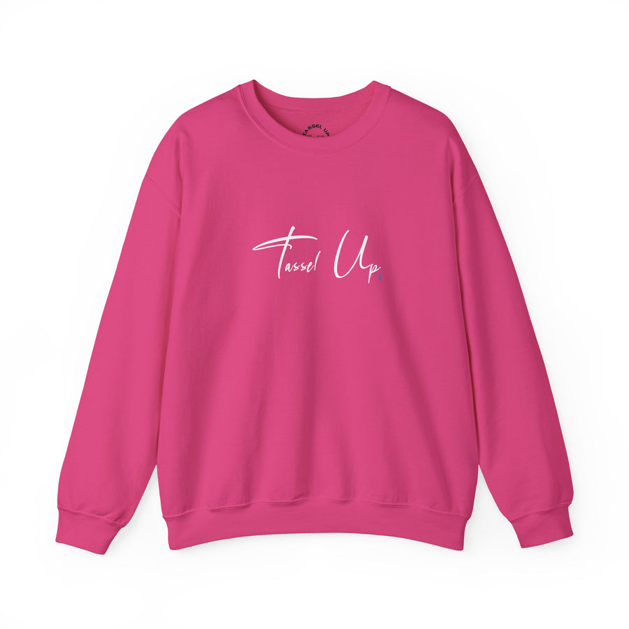 Tassel Up Cursive Unisex Sweatshirt