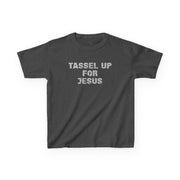 Tassel Up For Jesus Repeat Kids Heavy Cotton™ Tee