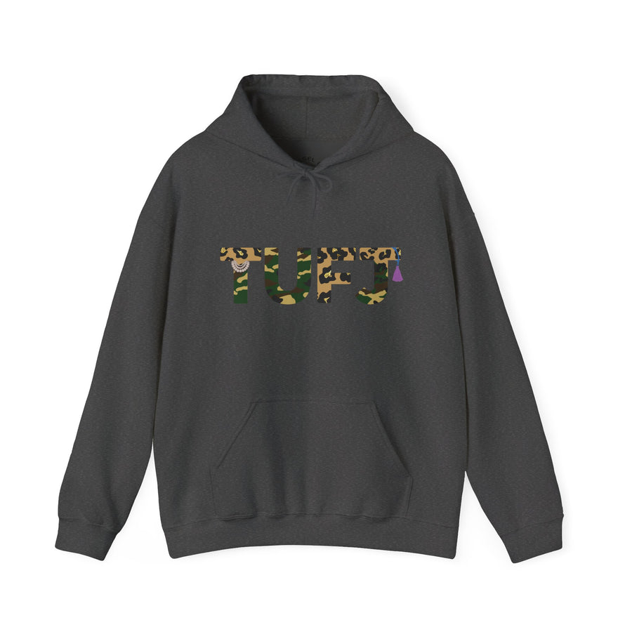 TUFJ  Camo Leopard And Pearls Unisex Hoodie