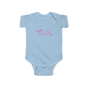 Tassel Up Cursive Infant Fine Jersey Bodysuit