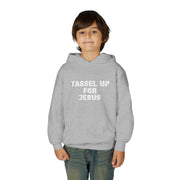 Tassel Up For Jesus Repeat Youth Heavy Blend Hoodie