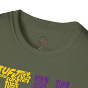 TUFJ Multi Color Repeat Unisex Softstyle T-Shirt