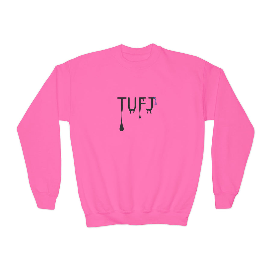TUFJ Drip Youth Crewneck Sweatshirt