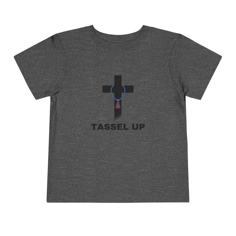 Tassel Cross Toddler Short Sleeve Tee