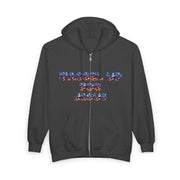 Tassel Up For Jesus Camo Unisex Heavy Blend Full Zip Hoodie