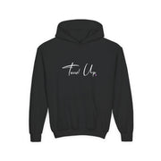 Tassel Up Cursive Youth Heavy Blend Hoodie