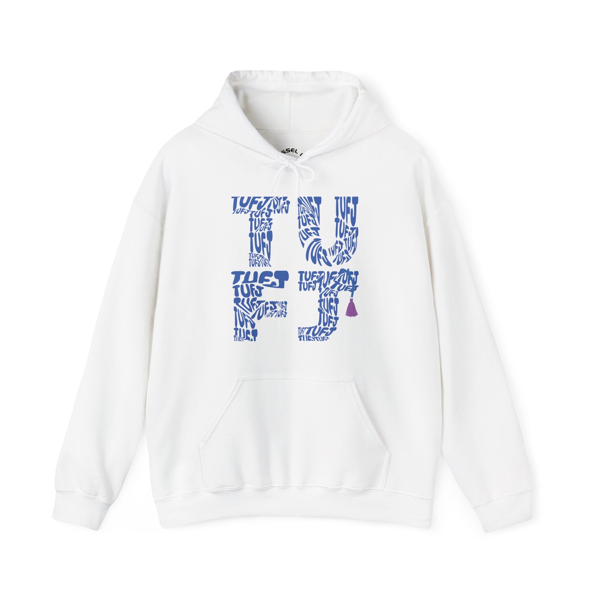 TUFJ Blue Repeat Unisex Hoodie