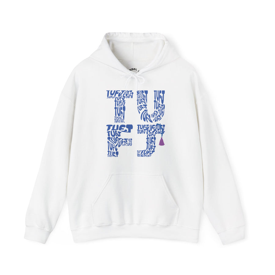TUFJ Blue Repeat Unisex Hoodie