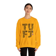 TUFJ Black Repeat Unisex Sweatshirt