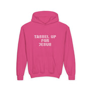 Tassel Up For Jesus Repeat Youth Heavy Blend Hoodie