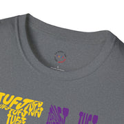 TUFJ Multi Color Repeat Unisex Softstyle T-Shirt