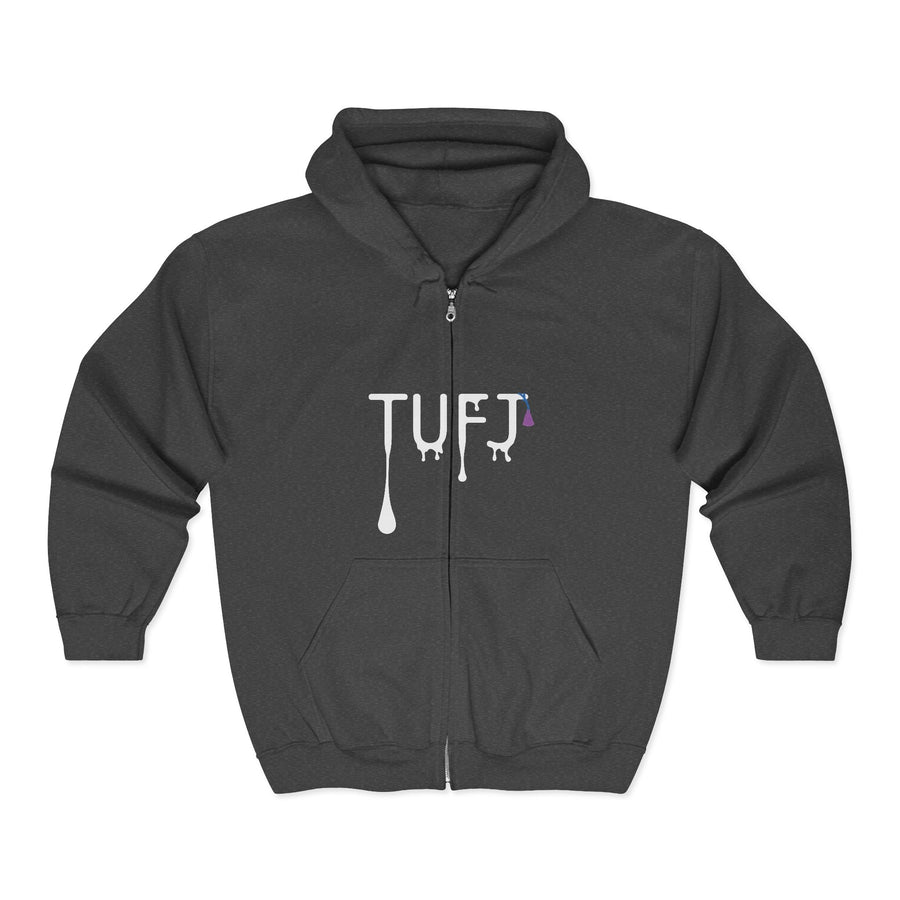 TUFJ Drip Unisex Heavy Blend Full Zip Hoodie
