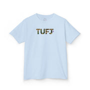 TUFJ Camo Leopard And Pearls Kids Heavy Cotton™ Tee