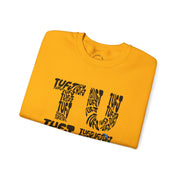 TUFJ Black Repeat Unisex Sweatshirt