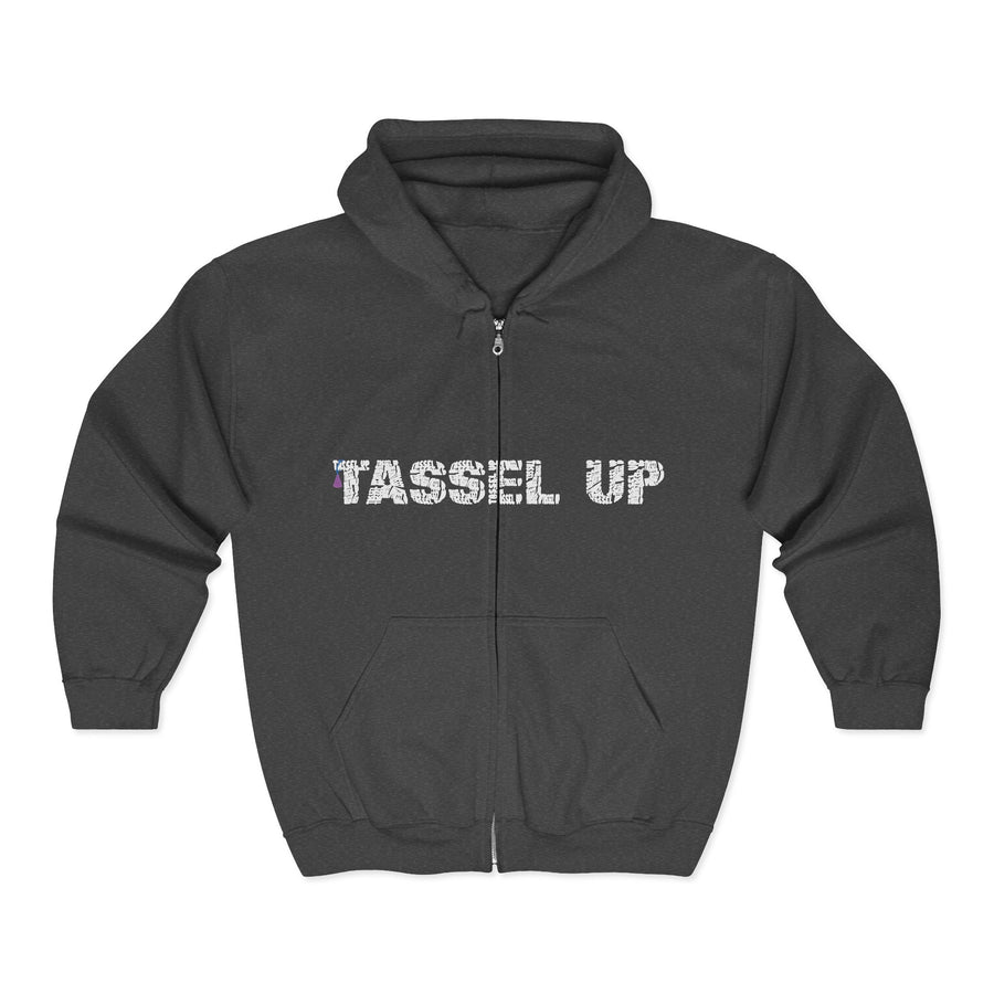 Tassel Up Repeat Unisex Heavy Blend Full Zip Hoodie