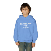 Tassel Up For Jesus Repeat Youth Heavy Blend Hoodie