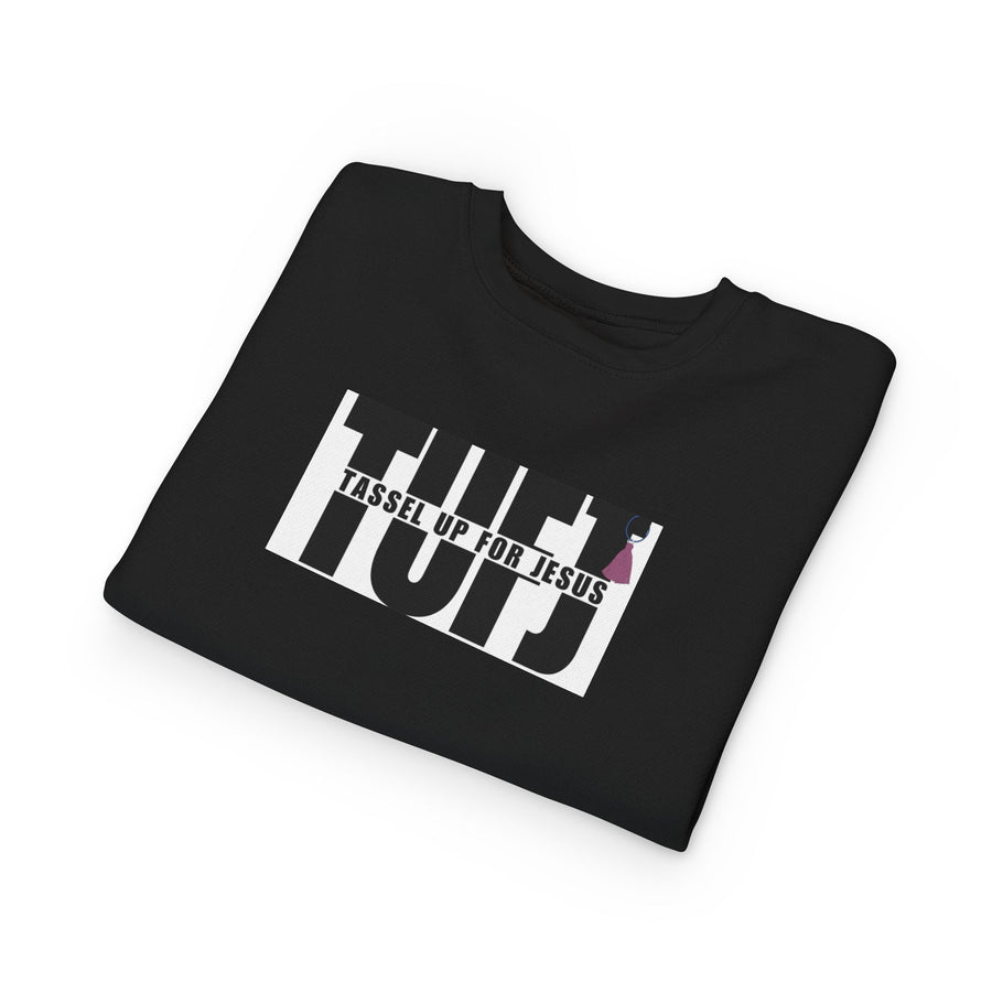 TUFJ Tassel Up For Jesus Toddler Sweatshirt