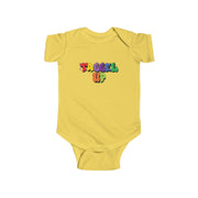 Tassel Up Graffiti Infant Fine Jersey Bodysuit