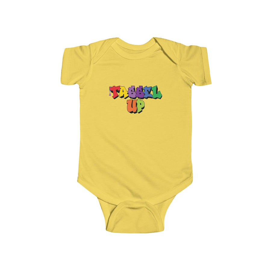 Tassel Up Graffiti Infant Fine Jersey Bodysuit