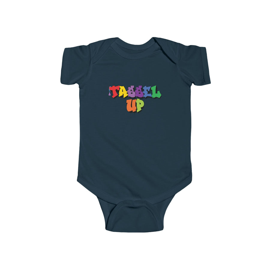 Tassel Up Graffiti Infant Fine Jersey Bodysuit