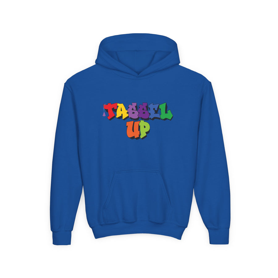 Tassel up Graffiti Youth Heavy Blend Hoodie