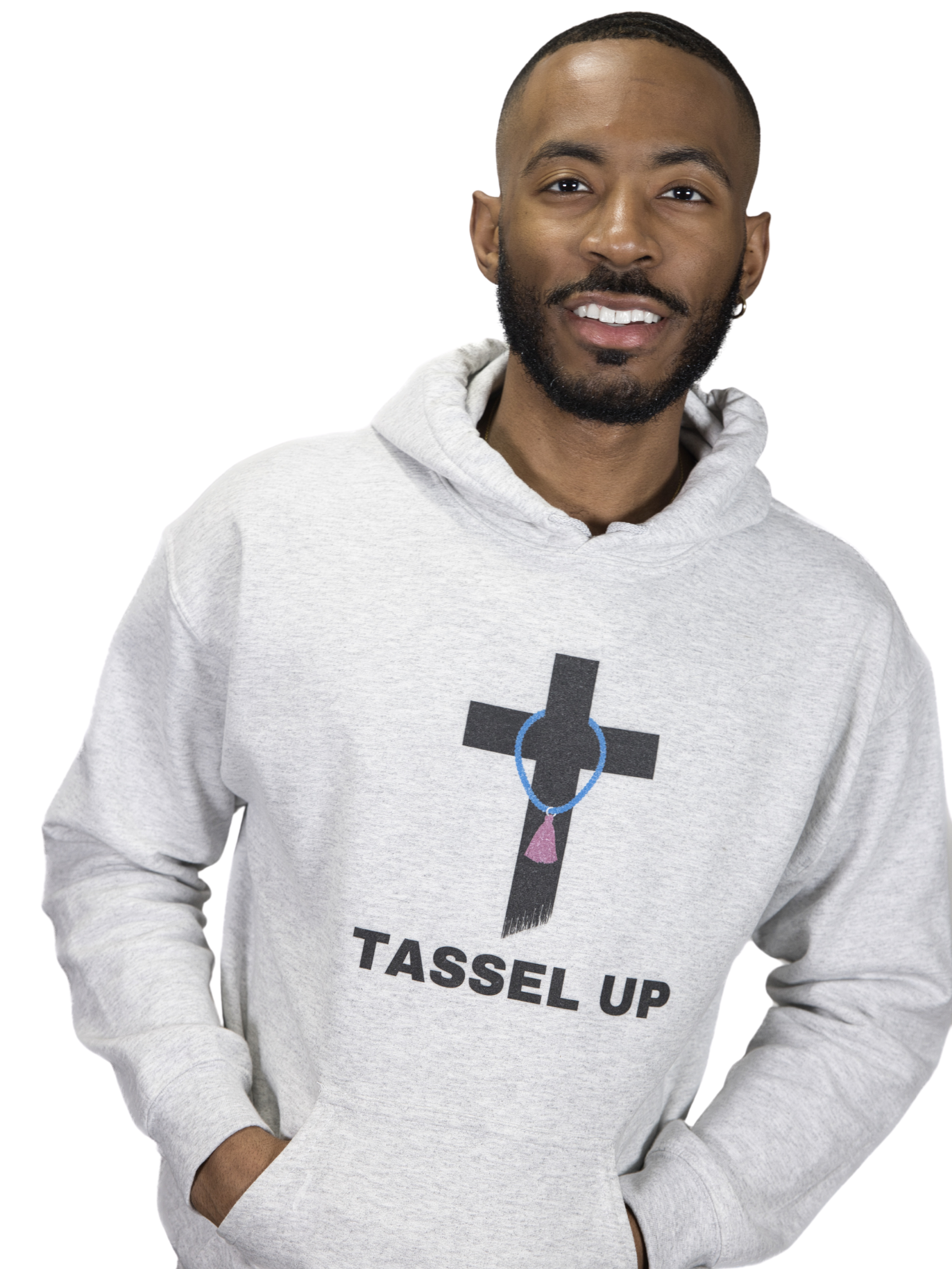 Tassel Up Cross Unisex Hoodie