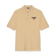 Tassel Up Graffiti Unisex Polo Shirt (Embroidery)
