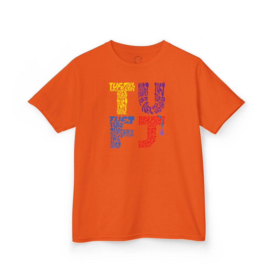 TUFJ Multi Color Repeat Kids Heavy Cotton™ Tee