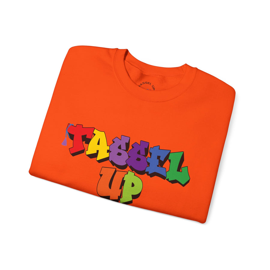 Tassel Up Graffiti Unisex Sweatshirt