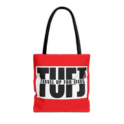 Red TUFJ Copy Tote Bag