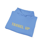 Tassel Up Yellow Repeat Unisex Hoodie