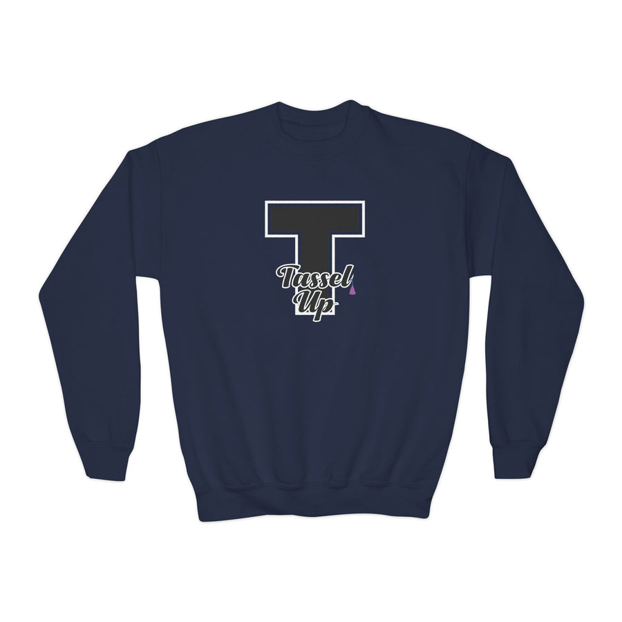 Tassel T Up Youth Crewneck Sweatshirt