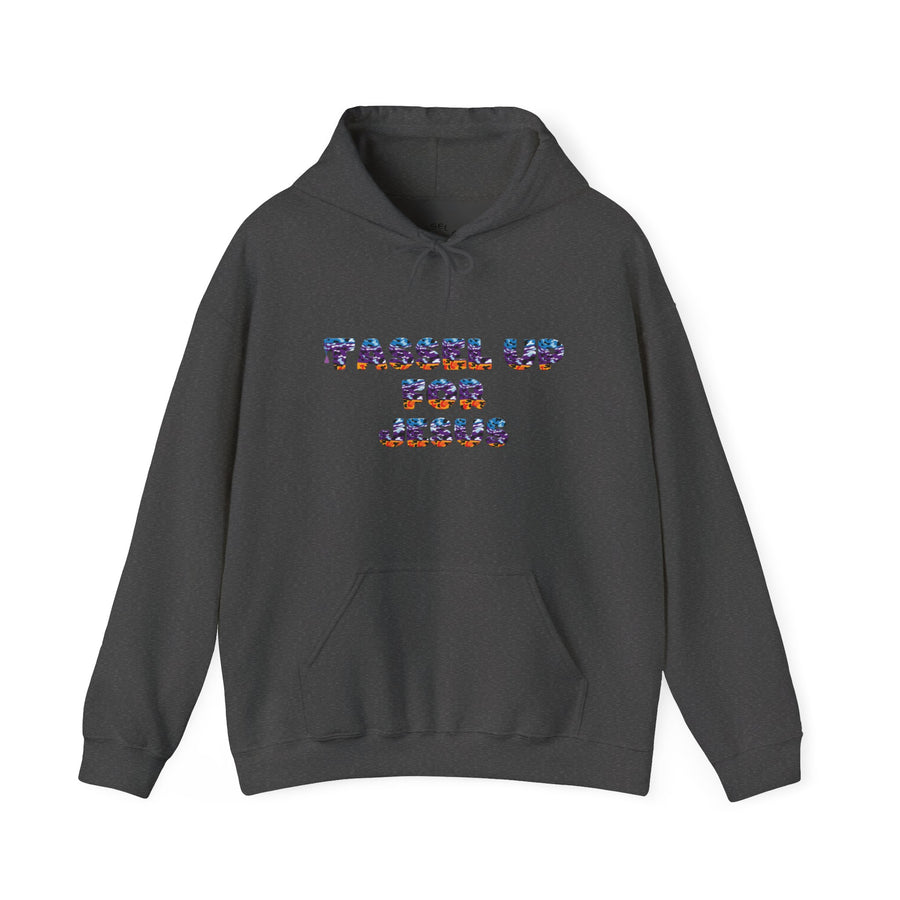 Tassel Up For Jesus Graffiti  Unisex Hoodie