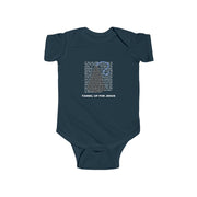 Numbers 15 : 37 - 41 Bible Verse Infant Fine Jersey Bodysuit