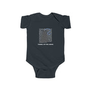 Numbers 15 : 37 - 41 Bible Verse Infant Fine Jersey Bodysuit