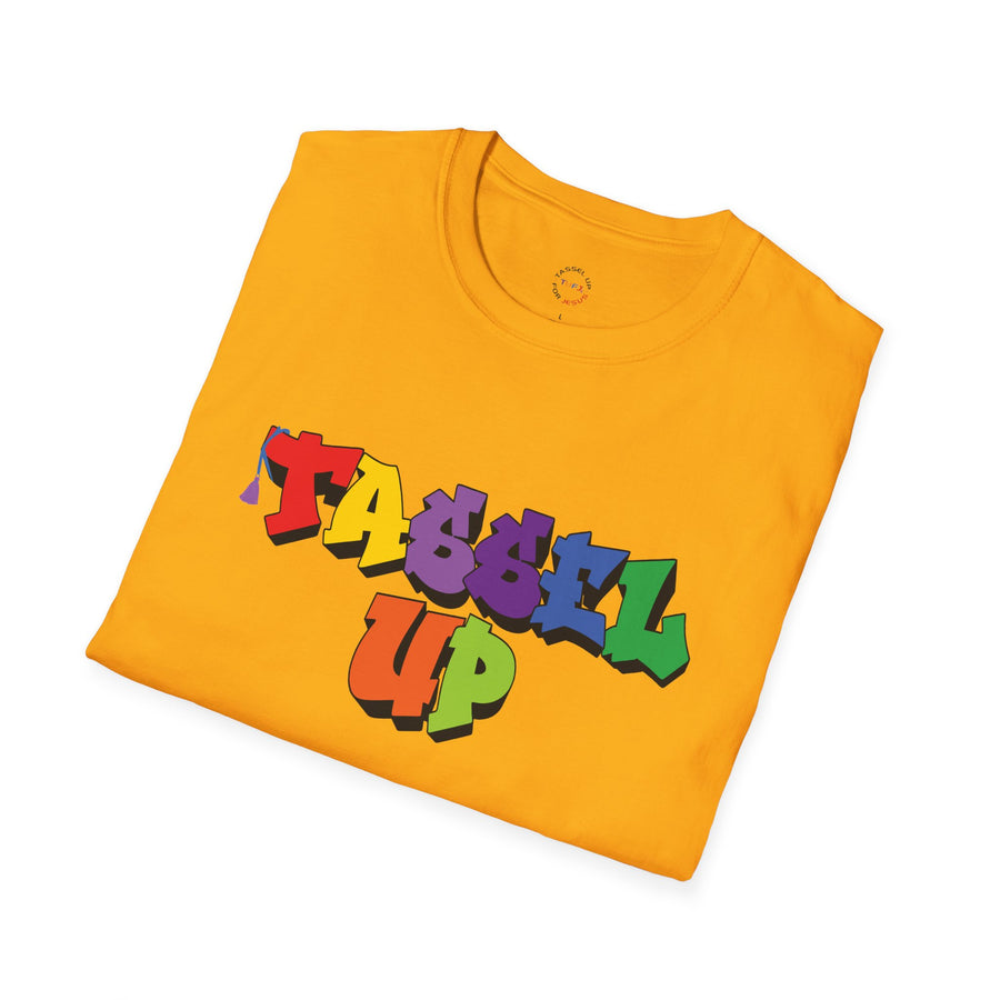 Tassel Up Graffiti Unisex Softstyle T-Shirt