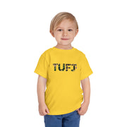 TUFJ Camo Leopard And Pearls Toddler Short Sleeve Tee